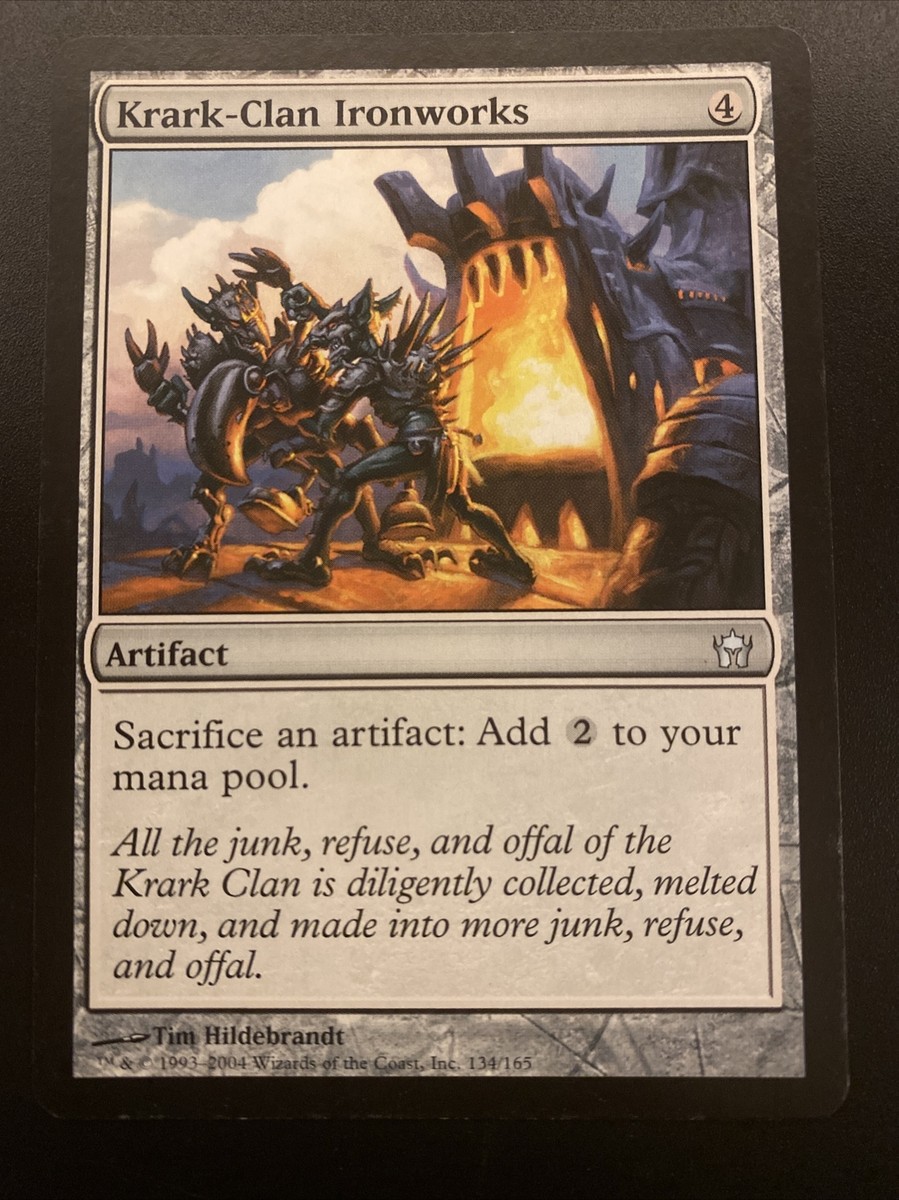 1 X Krark-Clan Ironworks #134/165 MTG Fifth Dawn NM English | eBay