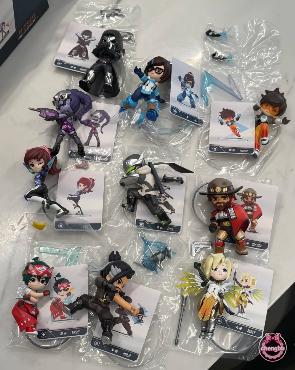 オーバーウォッチ POP MART キャスディ•リーパー•ウィドウ•トレーサー