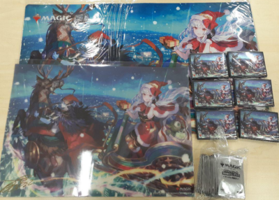 MTG 放浪皇のクリスマス プレイマット 未開封1点 放浪皇のクリスマス