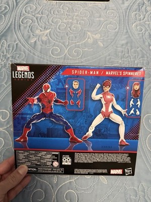 マーベルレジェンド スパイダーマン&スピナレット 2パック Amazon.co