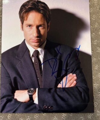 モルダー捜査官】X Files ／David Duchovny Auto! David Duchovny