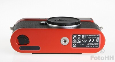 LEICA M TYP 262 IN RED ANODIZED FINISH / RARE LIMITED EDITION