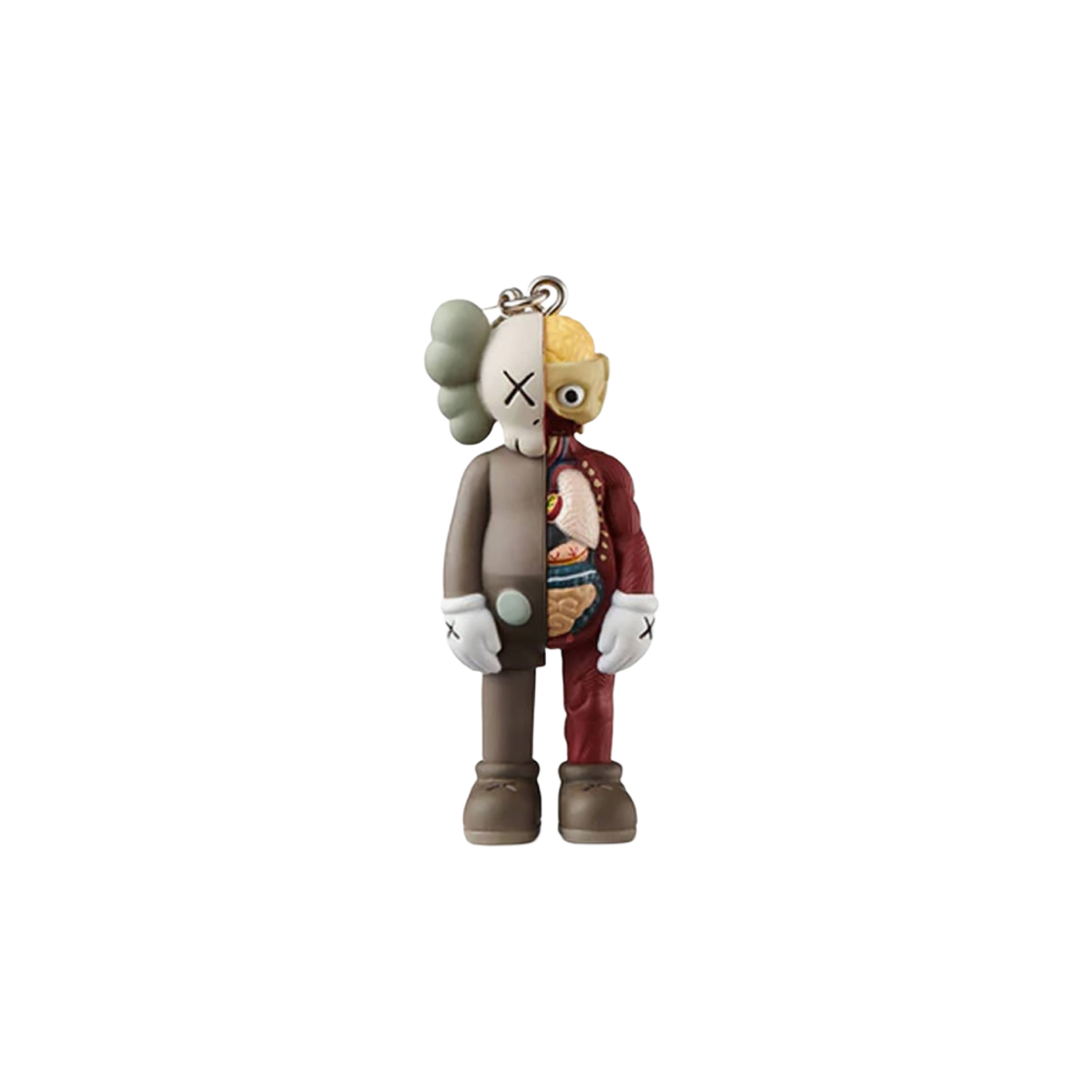 Kaws Tokyo First Companion Flayed Keychain Brown Grey Black Set | eBay