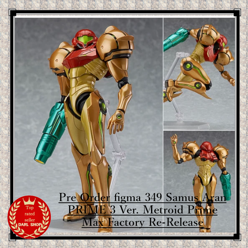 Pre Order figma 349 Samus Aran PRIME 3 Ver. Metroid Prime Max