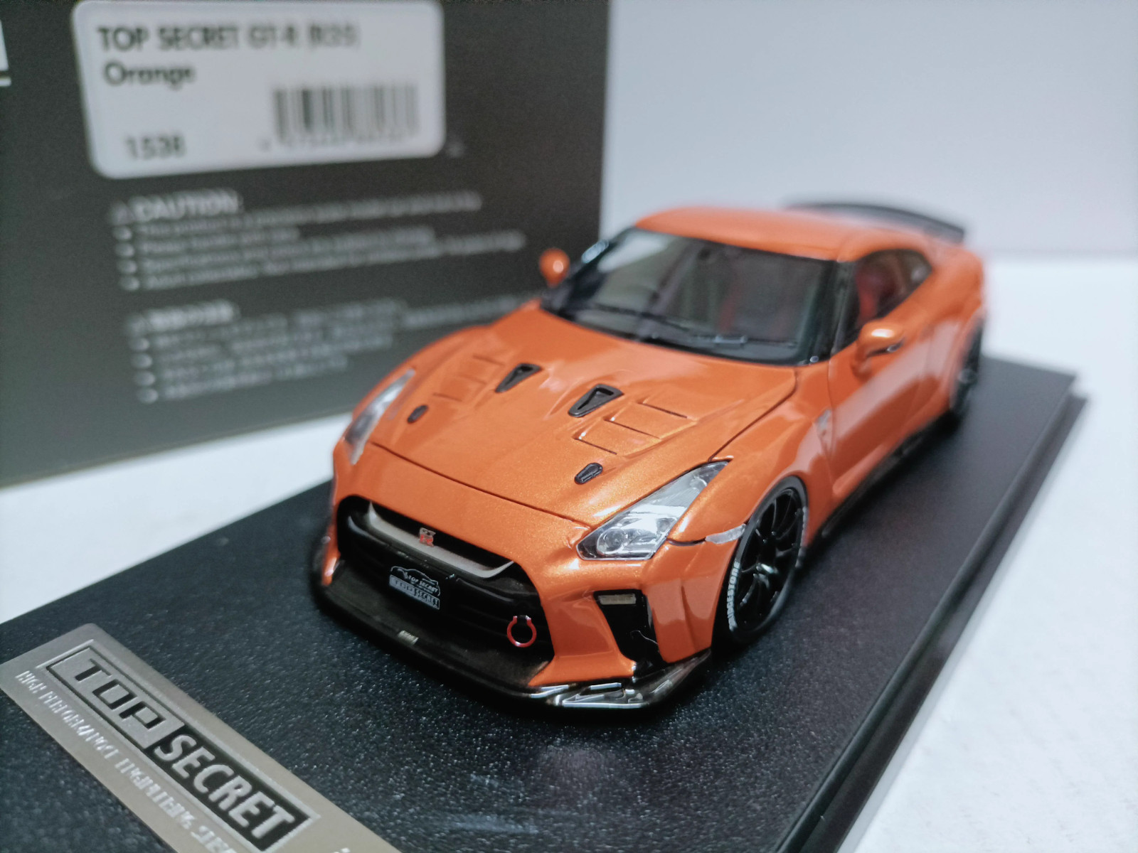 TOP SECRET R35 GT-R TS RED 1/43 IG 1/43 Top Secret Nissan GT-