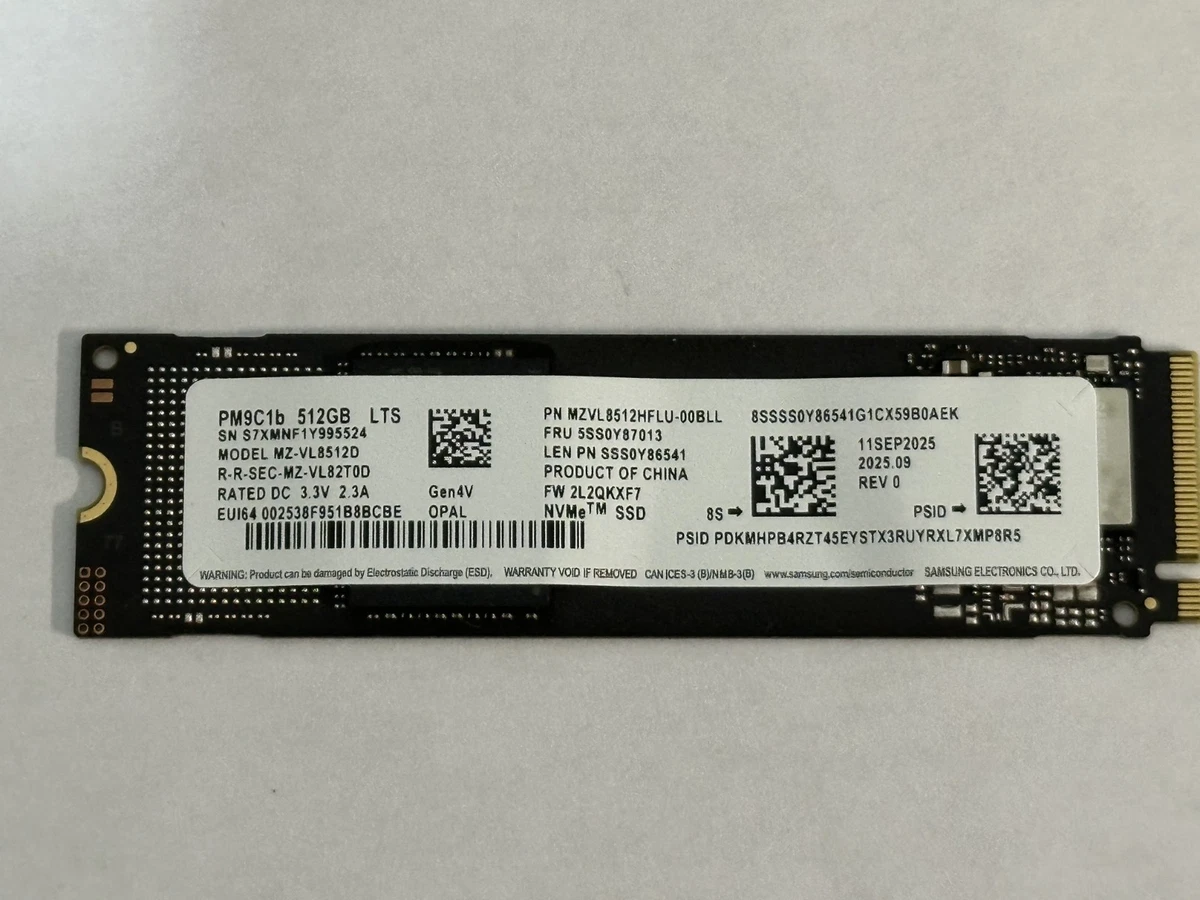 Samsung 512GB M.2 Solid State Drives for sale - eBay