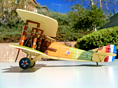 Corgi SPAD S.XIII US Army 94th Aero Sqn, Eddie Rickenbacker, 1918