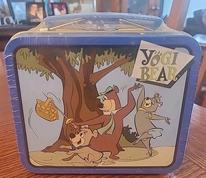 ヴィンテージ 1961年 ヨギベアと仲間たちのメタルランチボックス Yogi