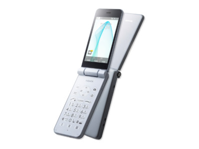 SHARP AQUOS KEITAI White SH-N01 Android Flip Phone SIM Unlocked