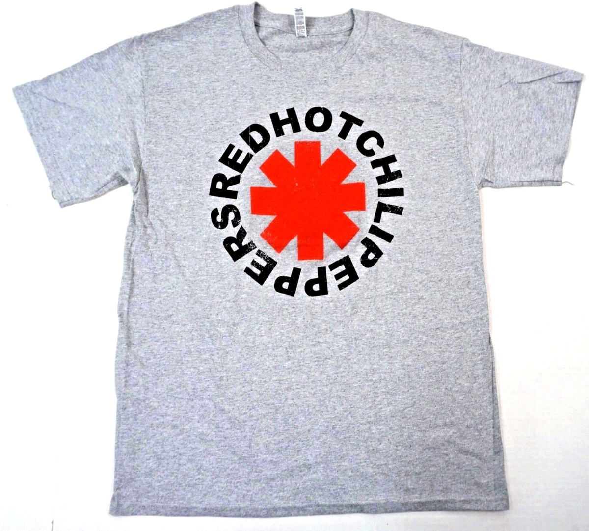 RED HOT CHILI PEPPERS Vintage Logo T-shirt RHCP Rock Tee Adult Men