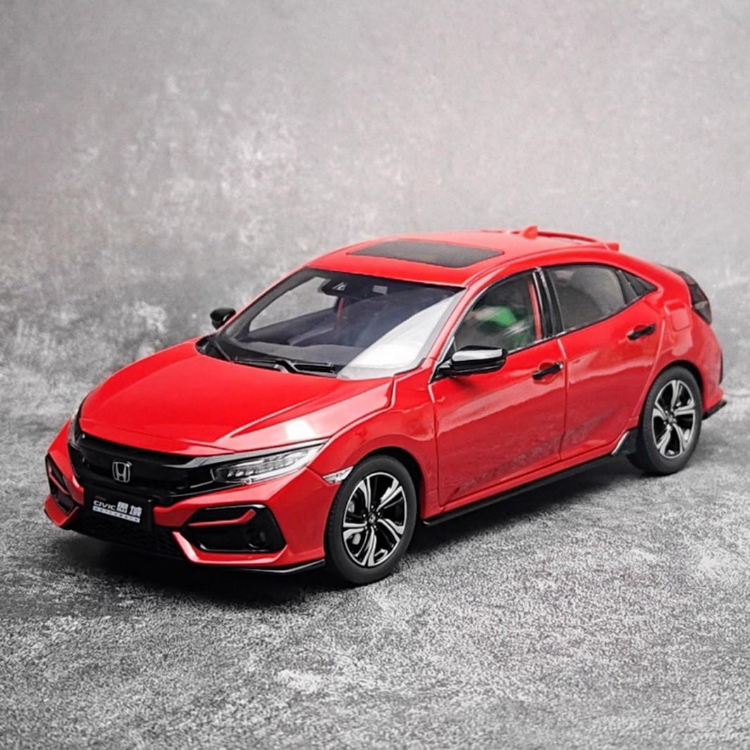 1/18 Scale Honda CIVIC Hatchback 220 Red Diecast Car Model Toy