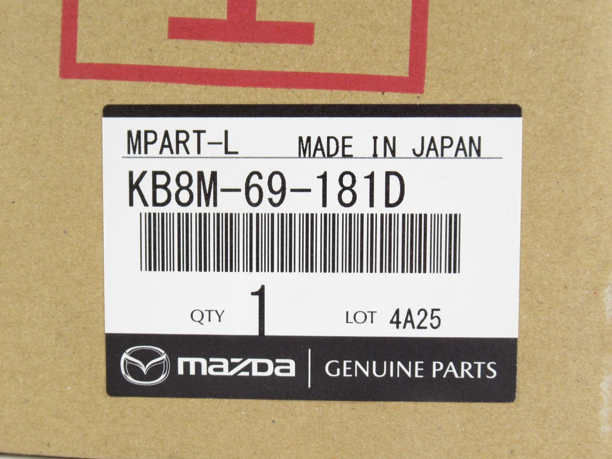 Genuine OEM Mazda KB8M-69-181D Driver LH Door Mirror Body Housing
