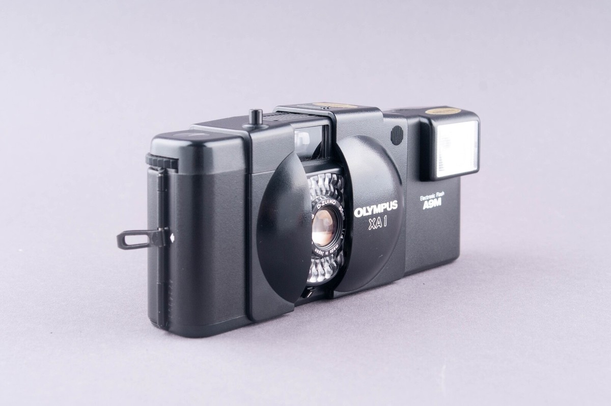 Olympus XA 1 with flash A9 35 mm Point&Shoot Film Camera BOX | eBay