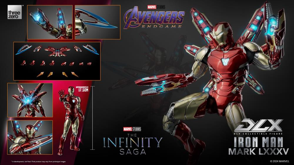 Threezero Marvel The Infinity Saga DLX Ironman Mark Mk 85 LXXXV | eBay
