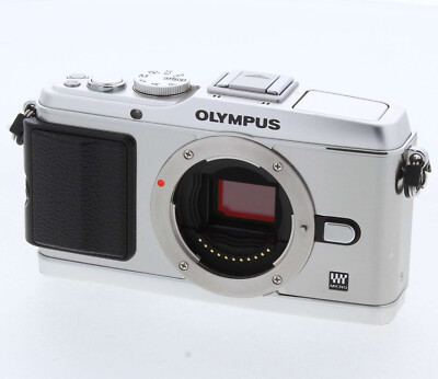 Olympus Pen E-P3 Mirrorless Micro 4/3 Digital Camera Body Silver
