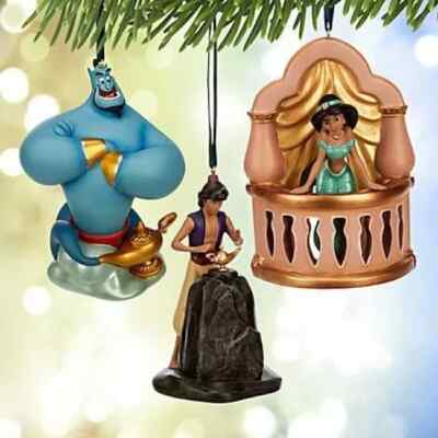 Disney Aladdin Limited Edition 1000 Art Jasmine Christmas Ornament