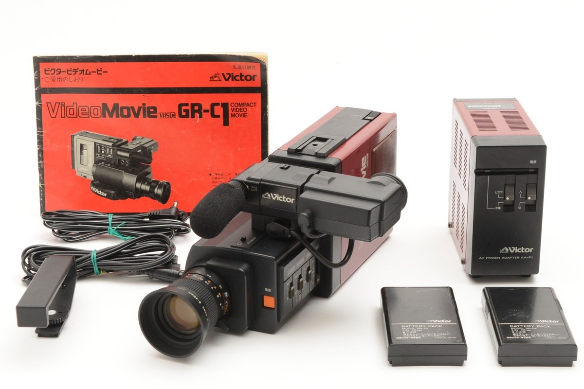 Victor・JVC GR-C1 ケース付 ビクター GR-C1/CB-P1 ケース付き Rare