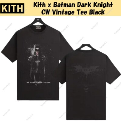 Kith x Batman Dark Knight CW Vintage Tee Black | eBay