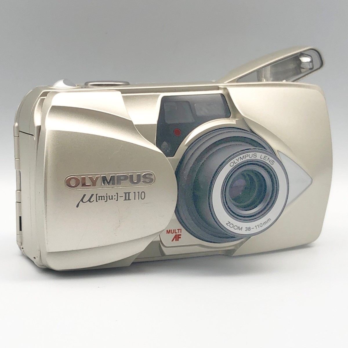 Olympus μ [mju:] - II 110 Gold Point & Shoot 35mm Compact Film