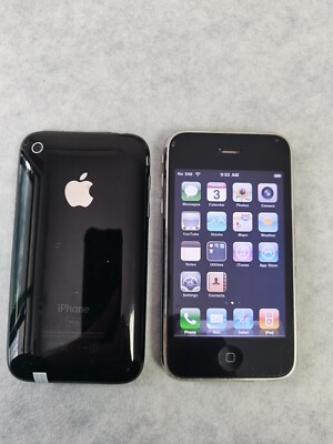 full working Unlocked Original Apple iPhone 3G - 8GB - Black A1241