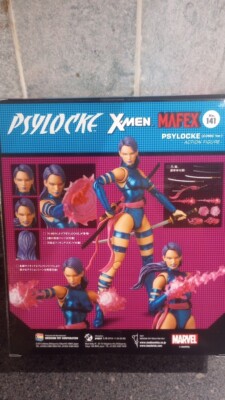 Mafex Psylocke No. 141 Comic Ver. X-Men Excellent Condition