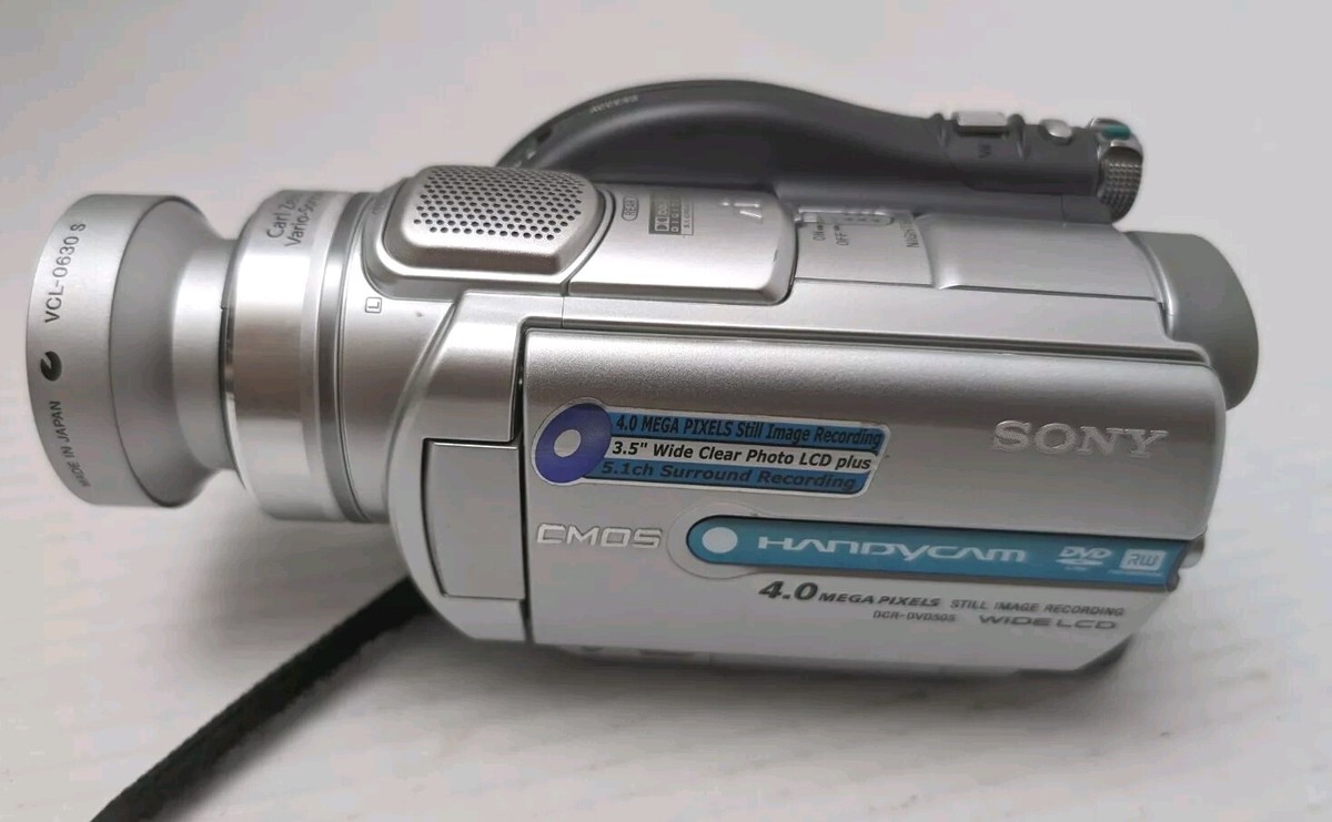 Sony Handycam DCR-DVD505 Mini DVD Digital Camcorder TESTED | eBay