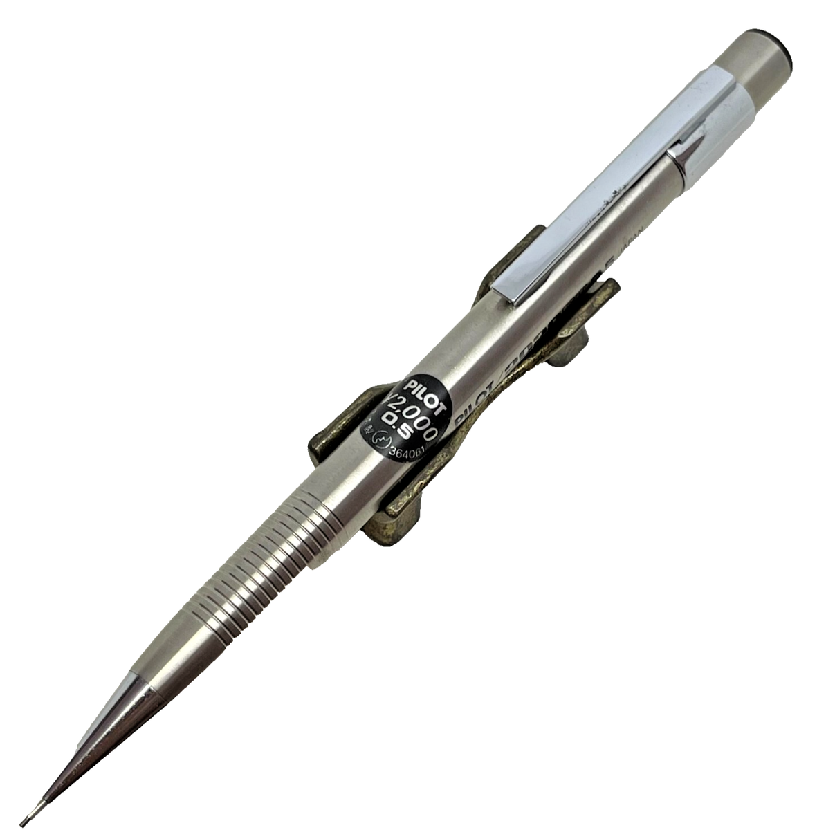 Pilot Mechanical Pencil Shaker 2020 ST Stainless Steel Old Stock