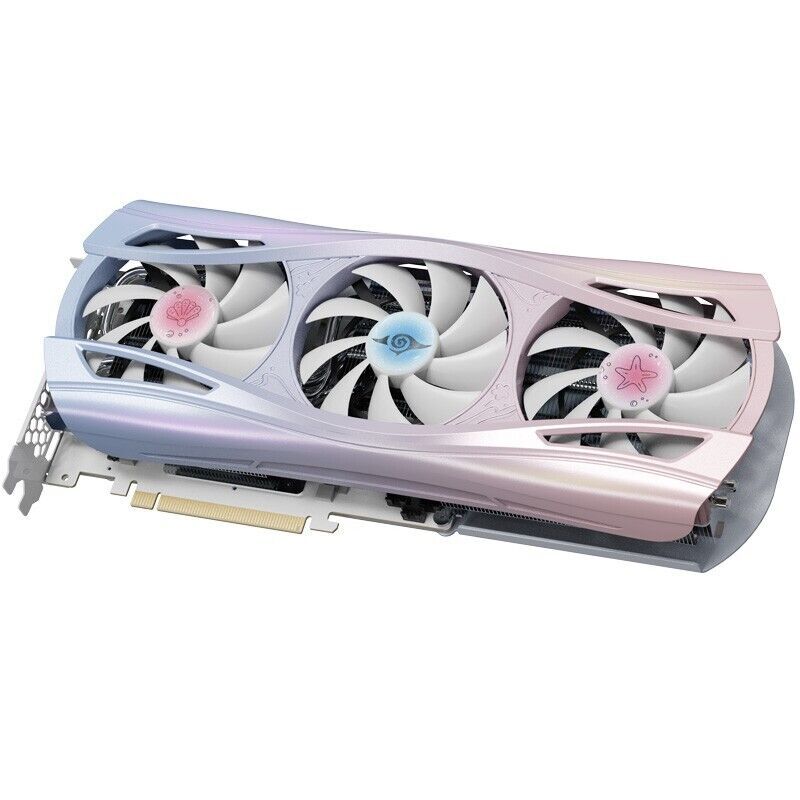 Yeston AMD Radeon RX9070XT Sakura 16G Atlantis OC GDDR6 Graphics