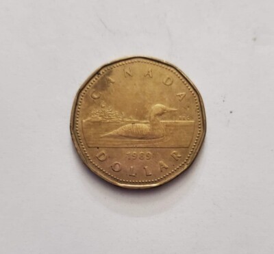 1993 ELIZABETH II D.G. REGINA CANADA DOLLAR RRC VINTAGE COIN 4