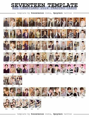 SEVENTEEN CARAT LAND 2024 TRADING CARD CARATLAND FANMEETING