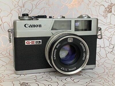 Canon Canonet QL17 GIII G3 Rangefinder Fully Functional New Light