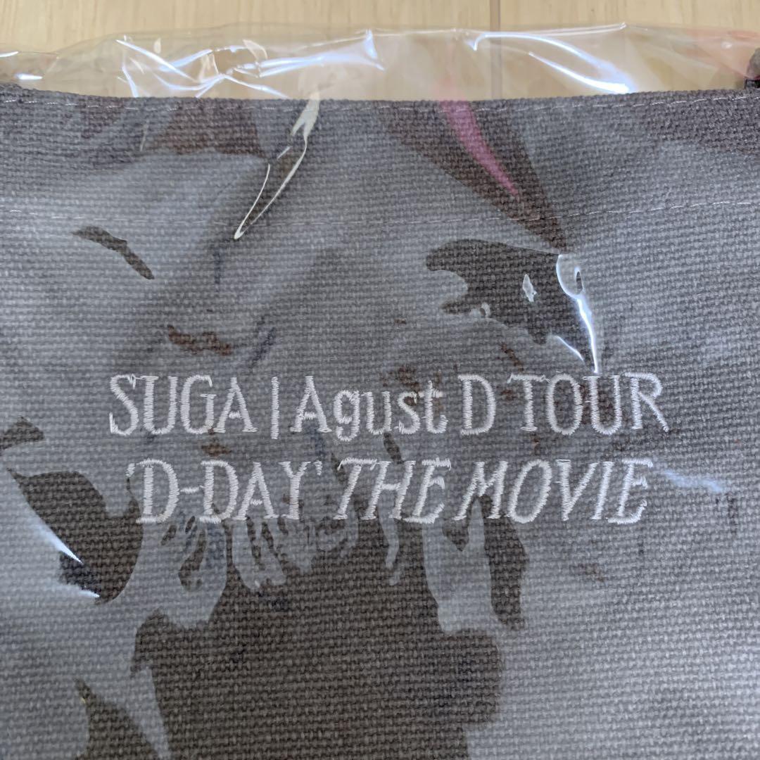 BTS SUGA Agust D TOUR 'D-DAY' THE MOVIE Official Original TOTE BAG