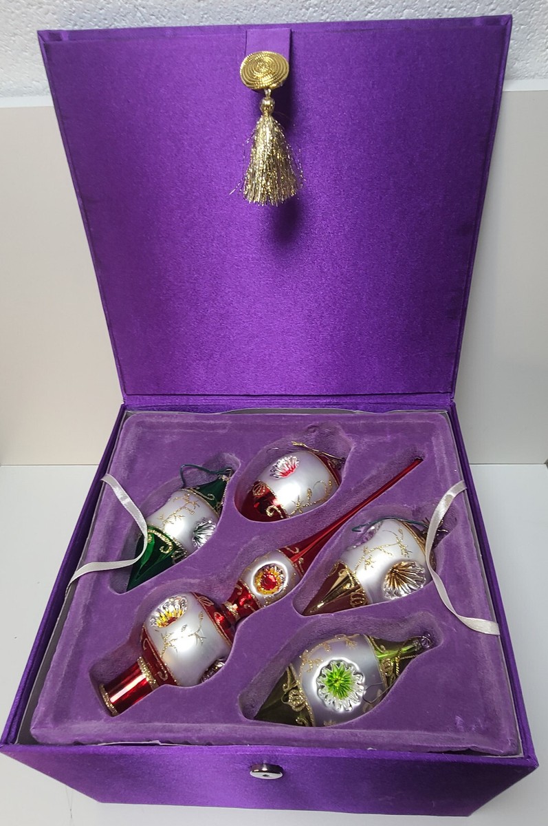 Vintage Thomas Pacconi Museum Series Ornament Set Classic Blown