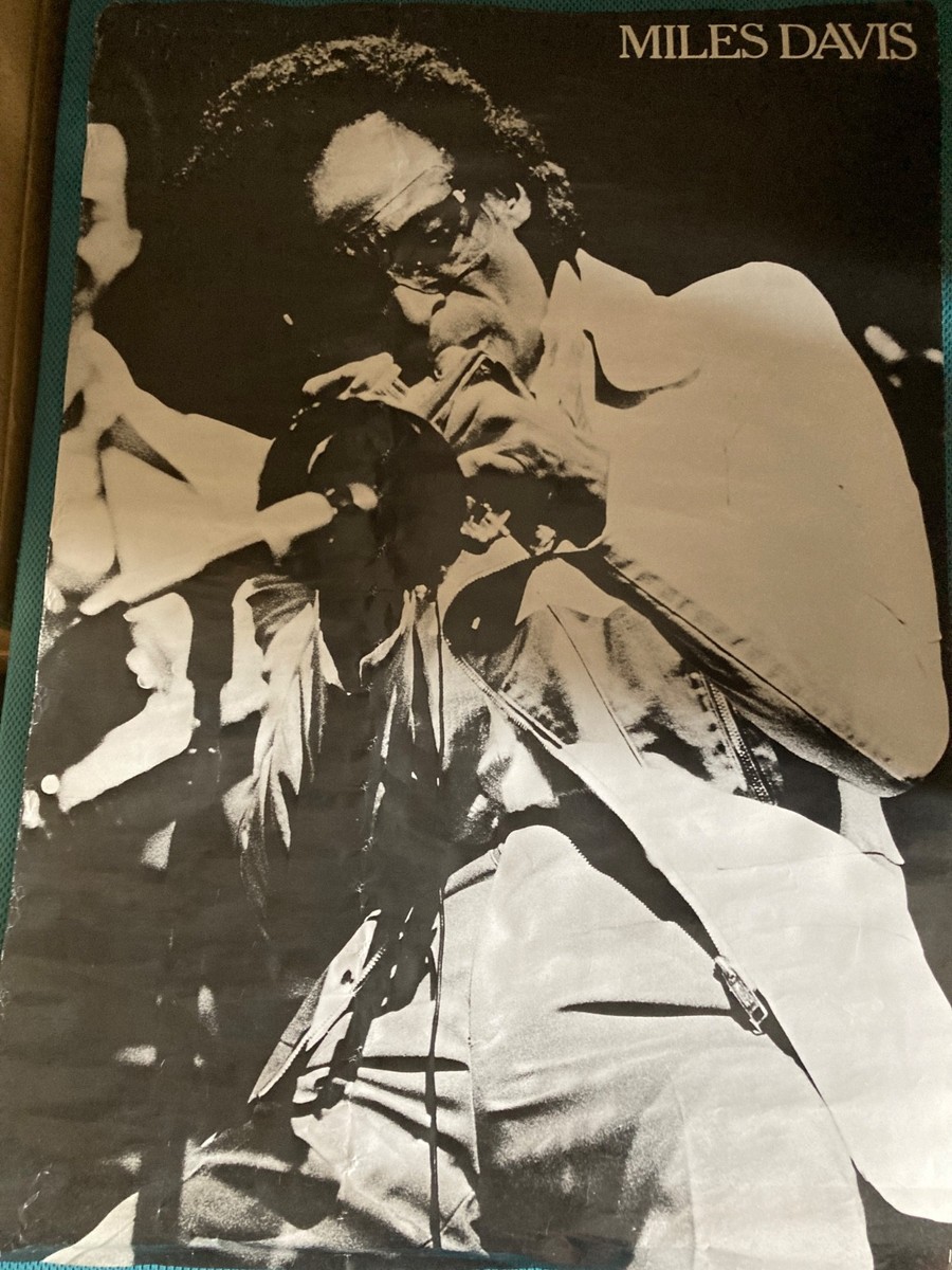 ミュージシャン Miles Davis vintage poster Miles Davis Japan Promo