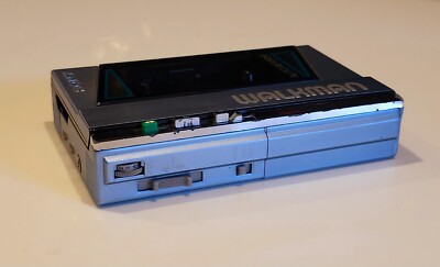 Super Rare Sky Blue Sony Walkman WM-40 Fully Working VG-Condition