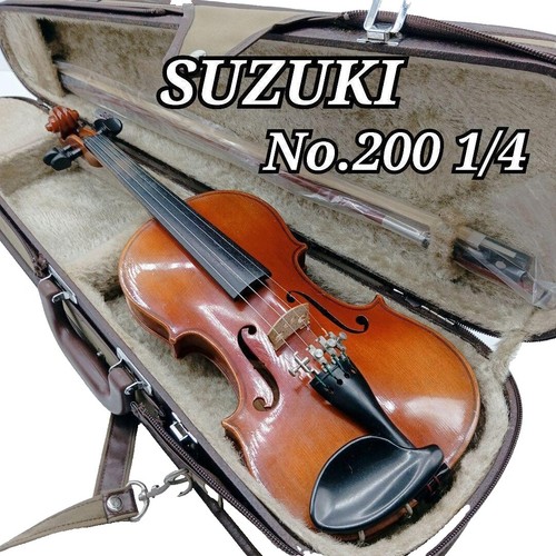 Suzuki No. 300 Violin 1⁄8 Size 1984 Natural