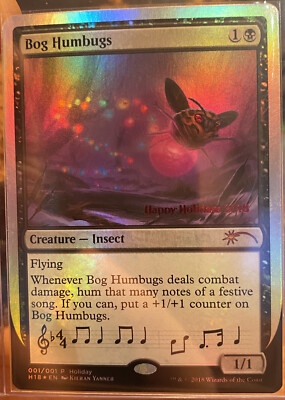 🌀Magic holiday promo card* Bog Humbugs exclusive hobby stores