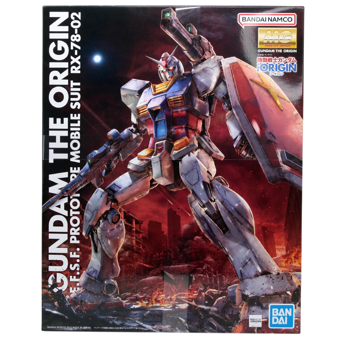 Bandai MG Gundam The Origin RX-78-02 Gundam Plastic Model Kit