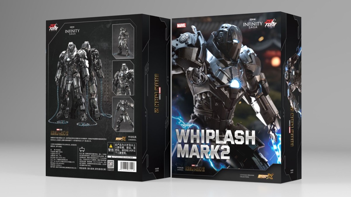 1915-02: ZD TOYS IRON MAN 2: Whiplash 9
