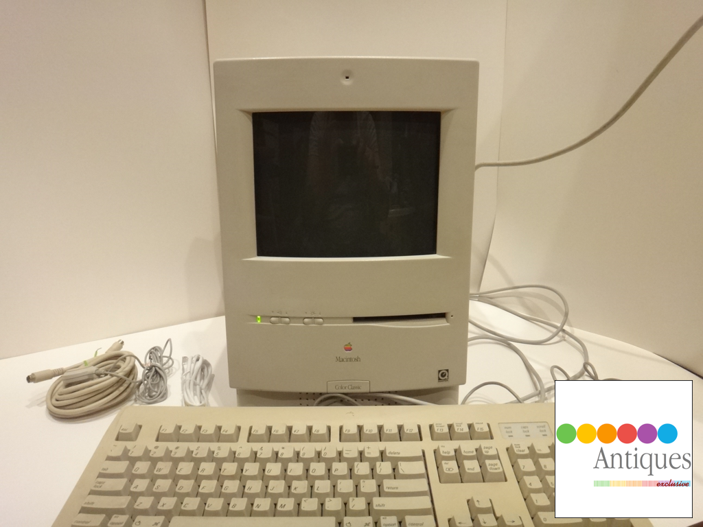 Vintage Apple Macintosh Color Classic Mystic 36MB RAM 4GB HD Mac