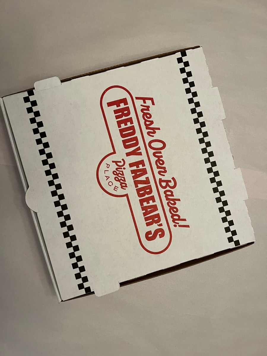 FNAF コラボカフェ ピザ 空箱 Pizza Empty 良い Box Fnaf Pizza Boxes