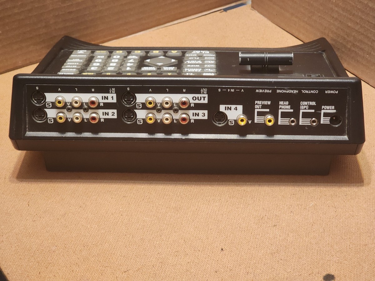 Vintage Videonics MX1 NTSC Digital Video Mixer Switcher VideoMixer