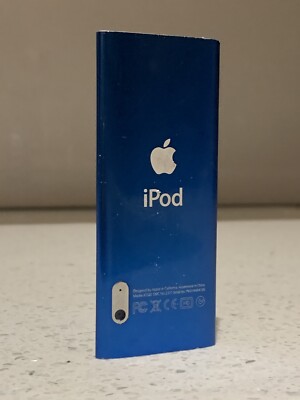 Apple iPod Nano 5th Gen with Camera 8GB Blue Model A1320 | eBay