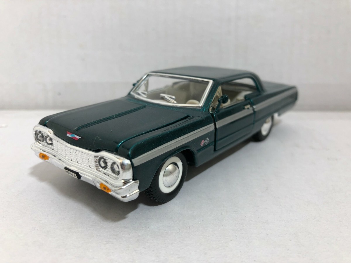SUNNYSIDE 1964 CHEVY IMPALA GREEN 1:32 DIECAST MODEL CAR 5.5