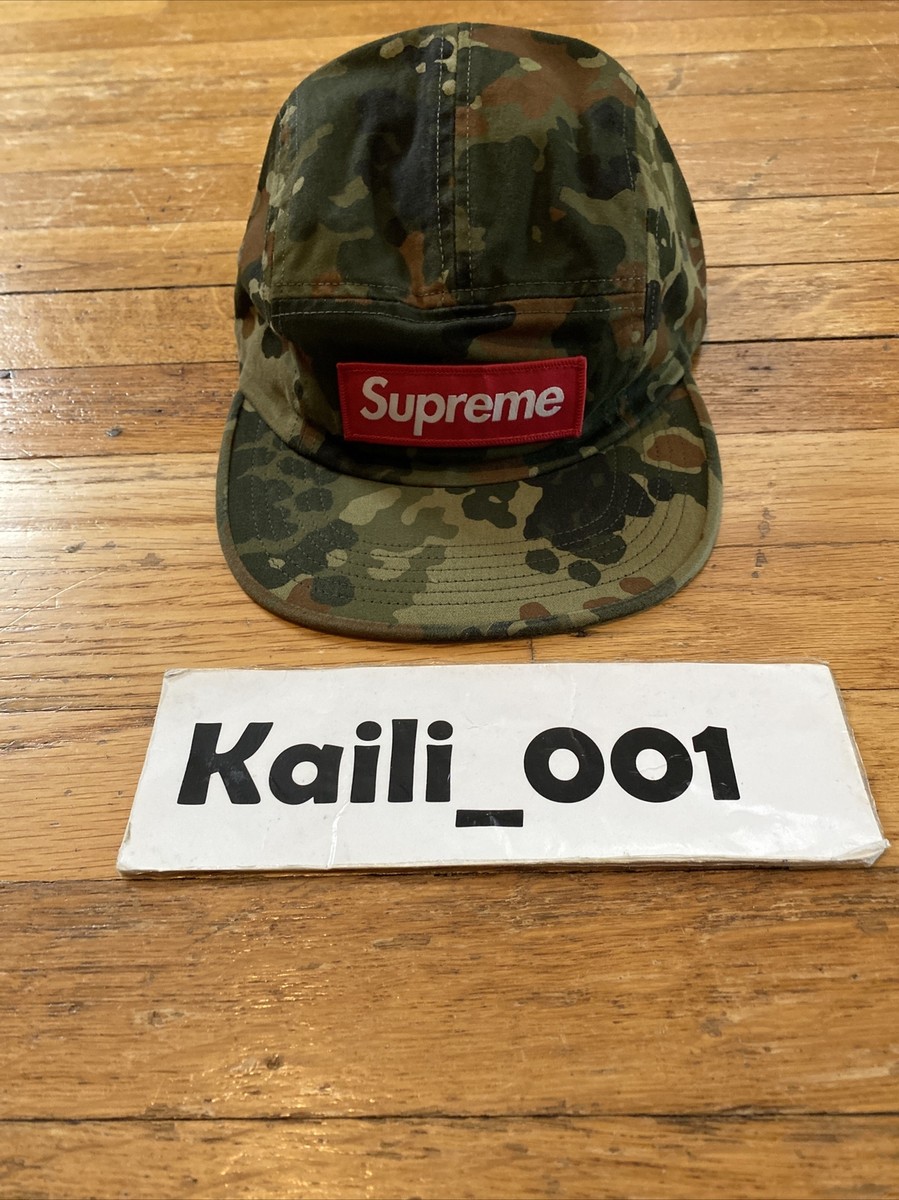 Supreme Military Camp Cap Olive Green Camo SS19 Hat B | eBay
