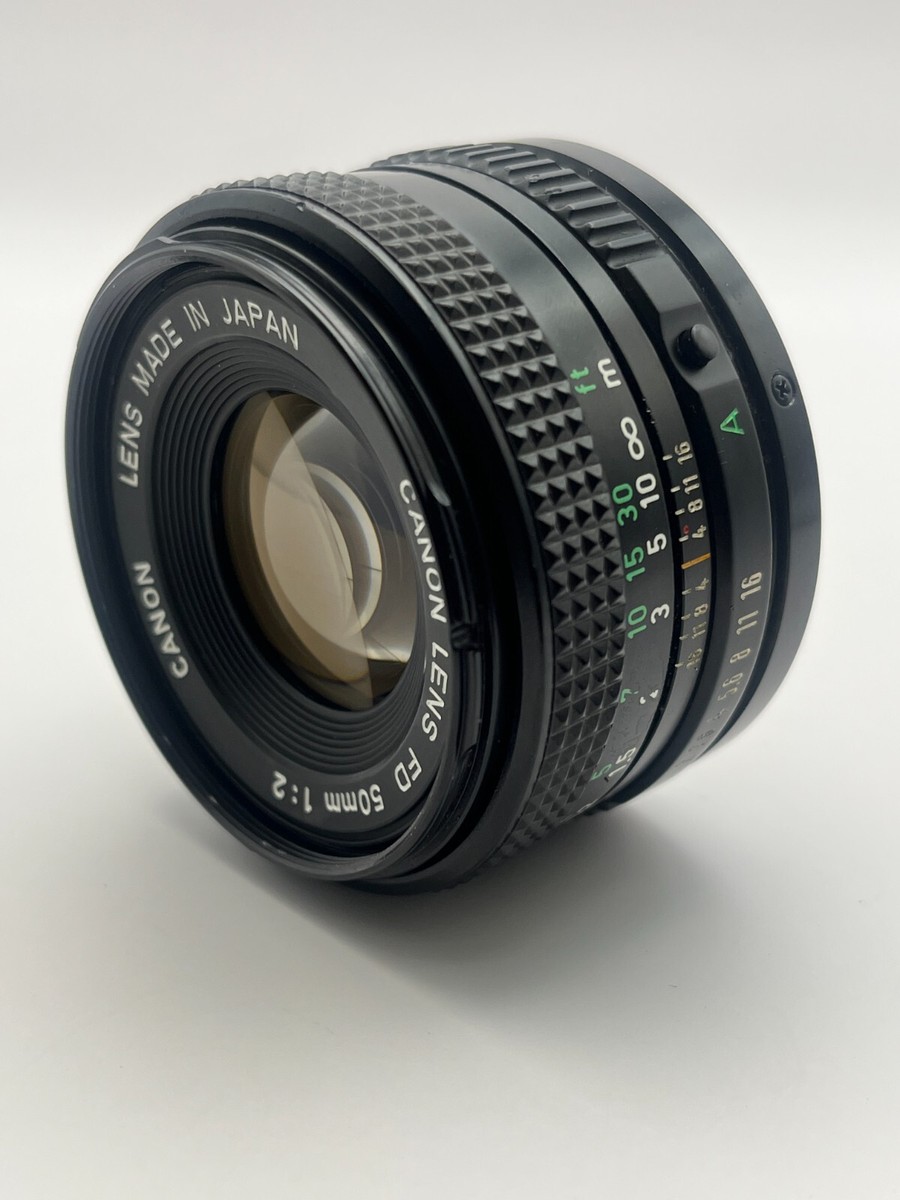 Canon New FD NFD 50mm f2 MF Standard Lens from Japan sn70057 | eBay