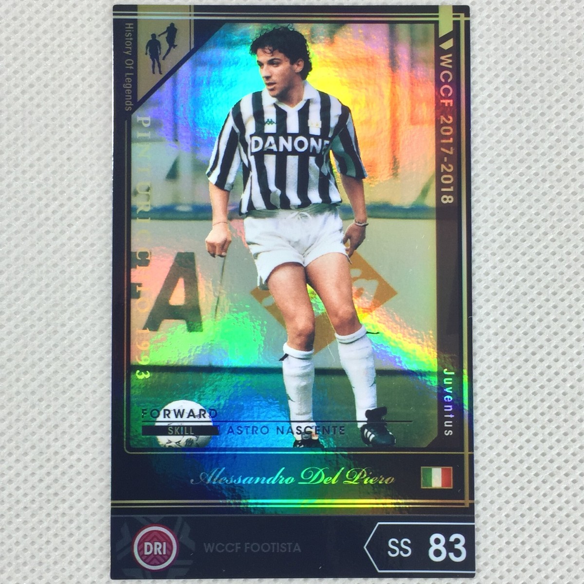 WCCF 17-18 Ver3.0 HOLE アレッサンドロ・デルピエロ WCCF デル