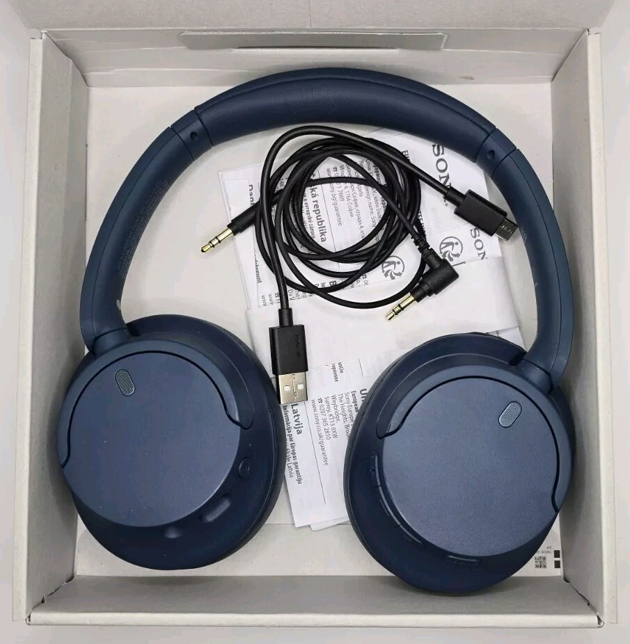 SONY WH-CH720N ネイビー ワイヤレスヘッドホン 【公式通販】