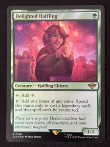 喜ぶハーフリング foil4枚セット MTG 喜ぶハーフリング/Delighted