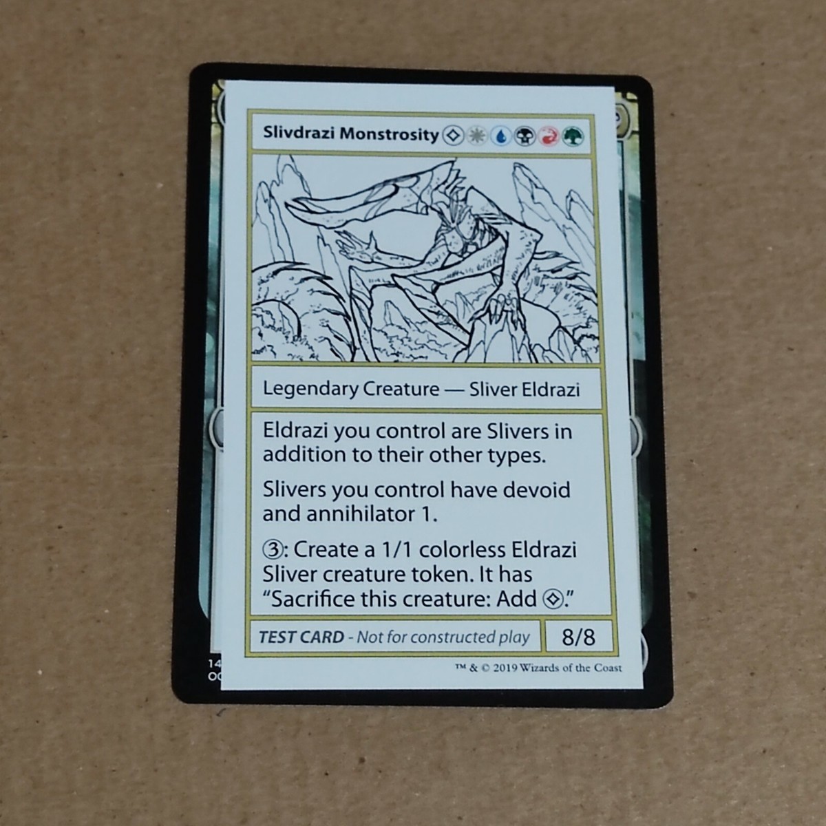 Slivdrazi Monstrosity (Mystery Booster Convention Edition) No PW